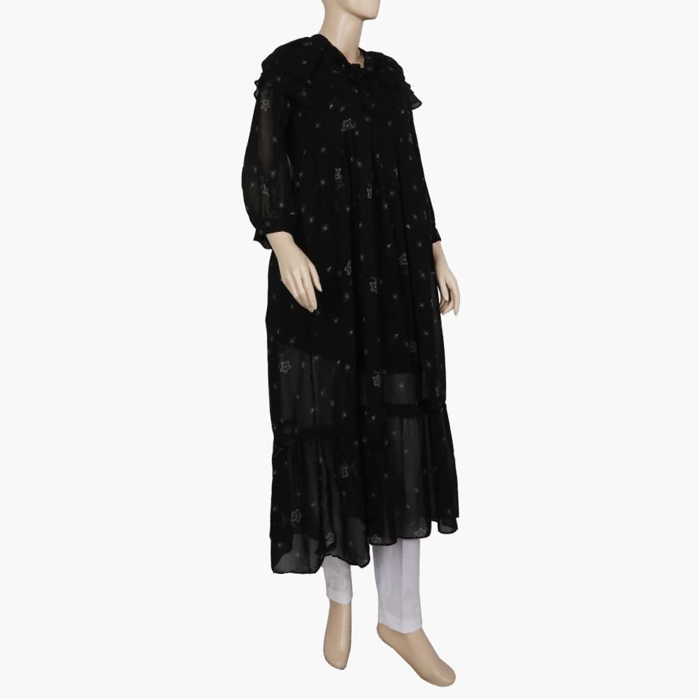 Women's Long Maxi - Black, Women T-Shirts & Tops, Chase Value, Chase Value