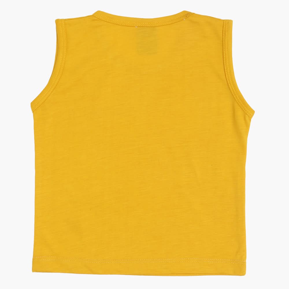 Boys Sando - Mustard, Boys T-Shirts, Chase Value, Chase Value
