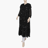 Women's Long Maxi - Black, Women T-Shirts & Tops, Chase Value, Chase Value