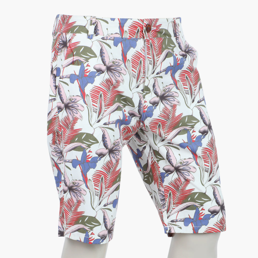 Men's Printed Cotton Short - Multi Color, Men's Shorts, Chase Value, Chase Value