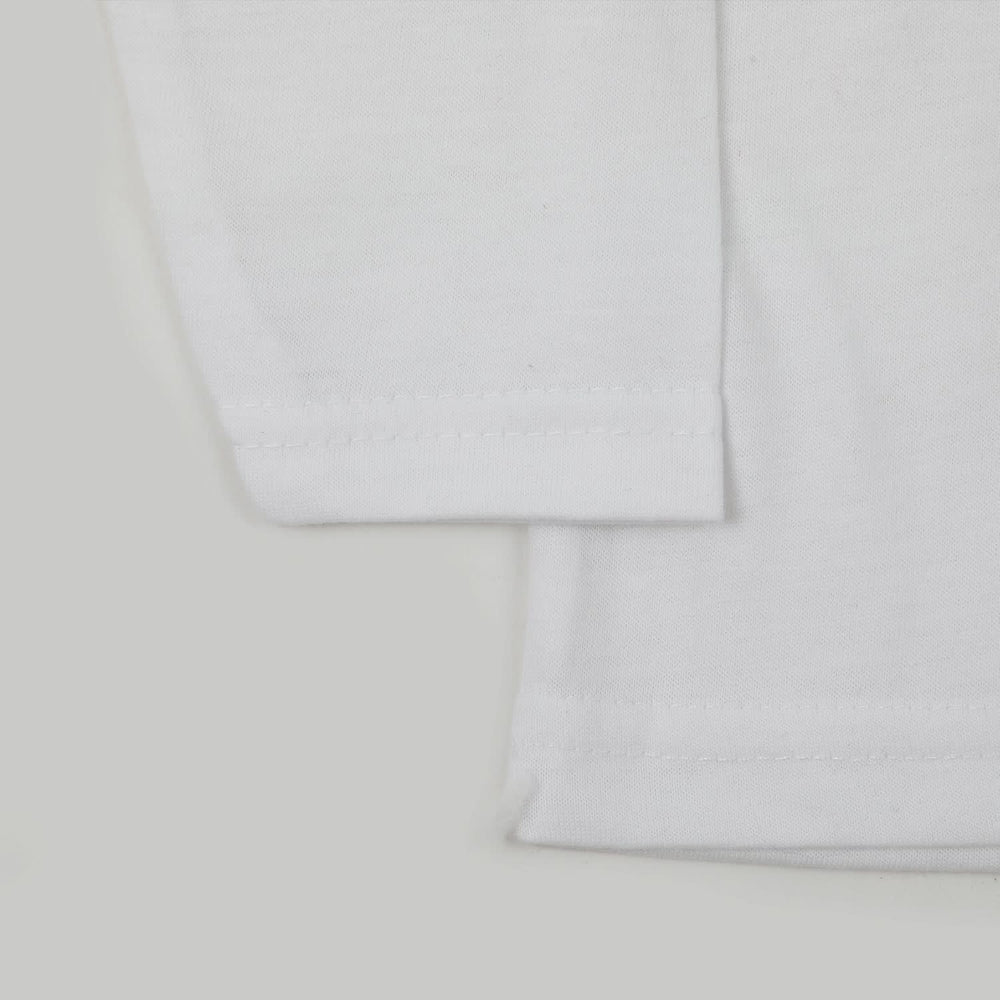 Boys Full Sleeves T-Shirt - White, Boys T-Shirts, Chase Value, Chase Value