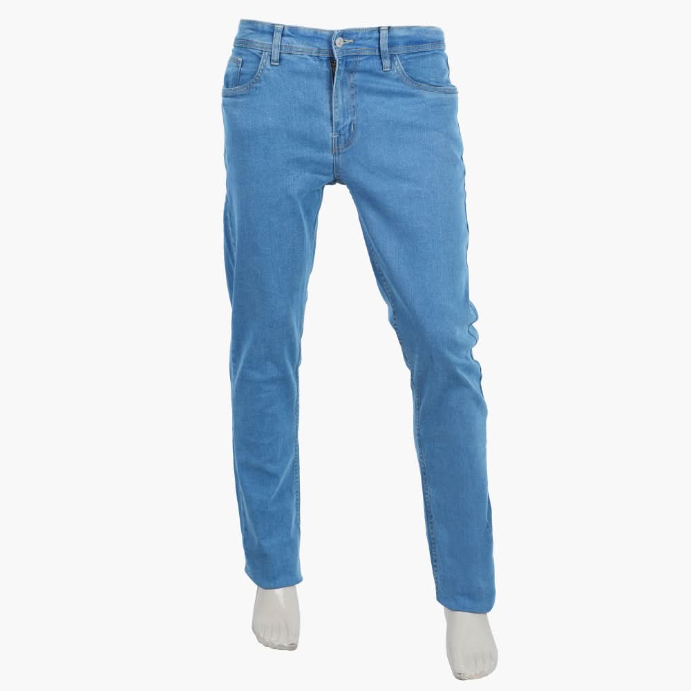 Men's Denim Pant - Light Blue, Men's Casual Pants & Jeans, Chase Value, Chase Value