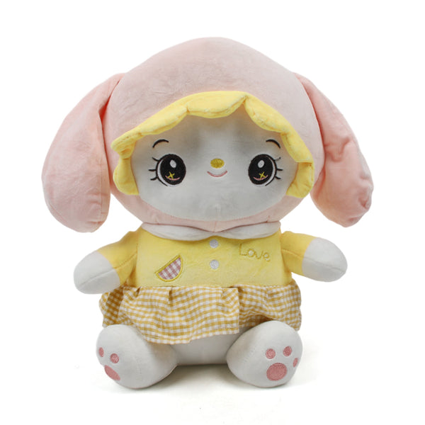 Cute Beautiful Doll Wearing Frock Soft Toys Doll For Girls - 45cm