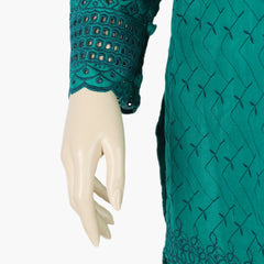 Women's Plain Shalwar Suit - Green