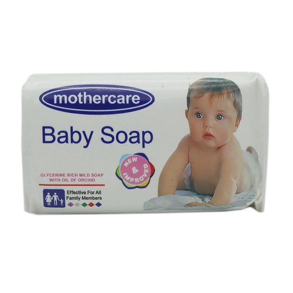 Mother Care Baby Soap - 100gm - White, Beauty & Personal Care, Soaps, Mother Care, Chase Value