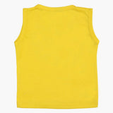 Boys Sando T-Shirt - Yellow, Boys T-Shirts, Chase Value, Chase Value