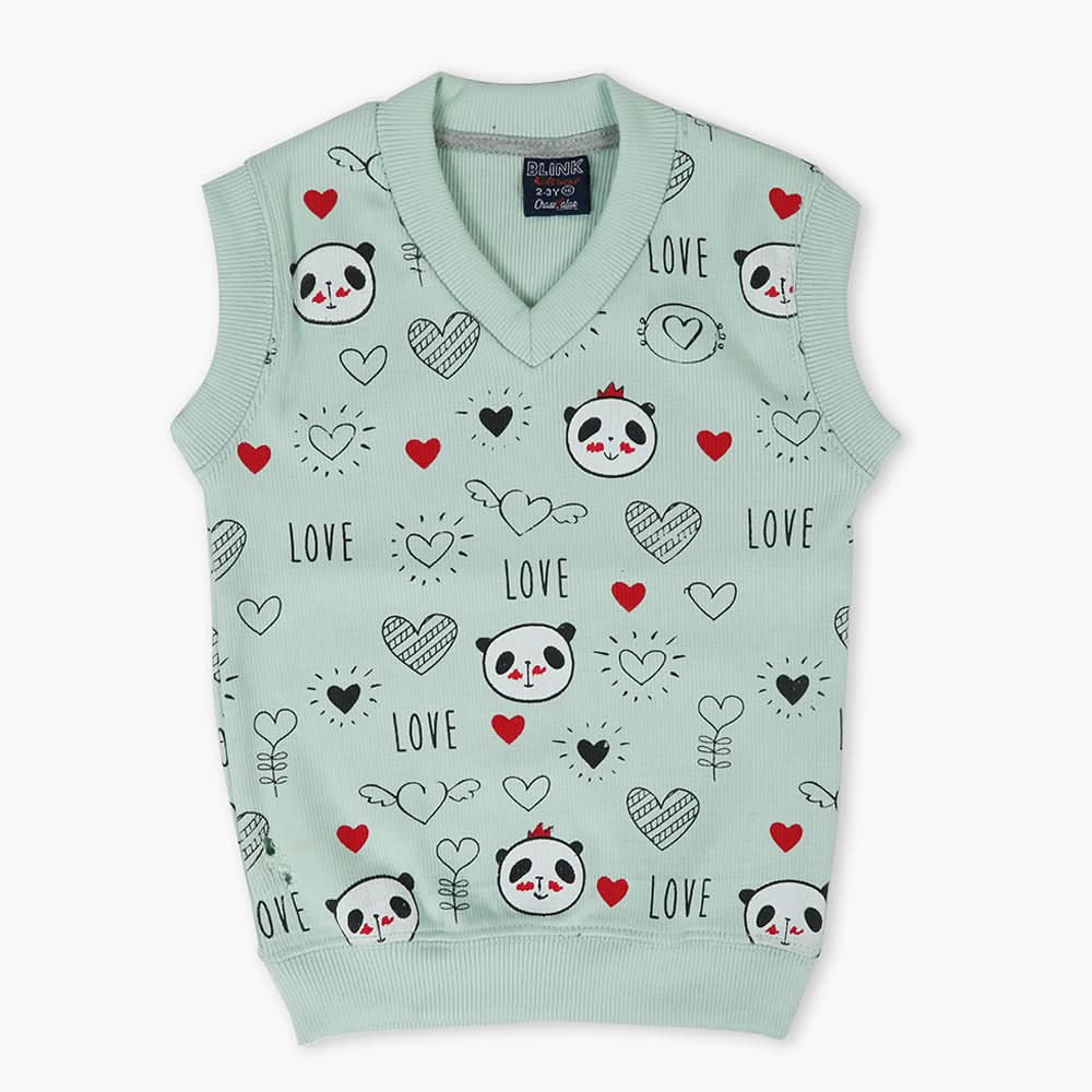 Girls Sweater - Cyan, Girls Sweaters, Chase Value, Chase Value