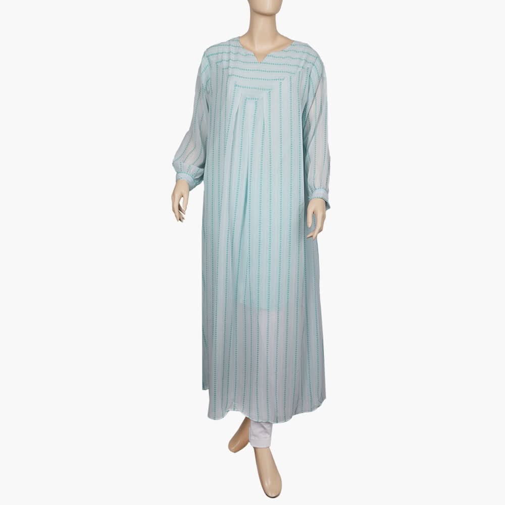 Women's Long Maxi - Cyan, Women T-Shirts & Tops, Chase Value, Chase Value