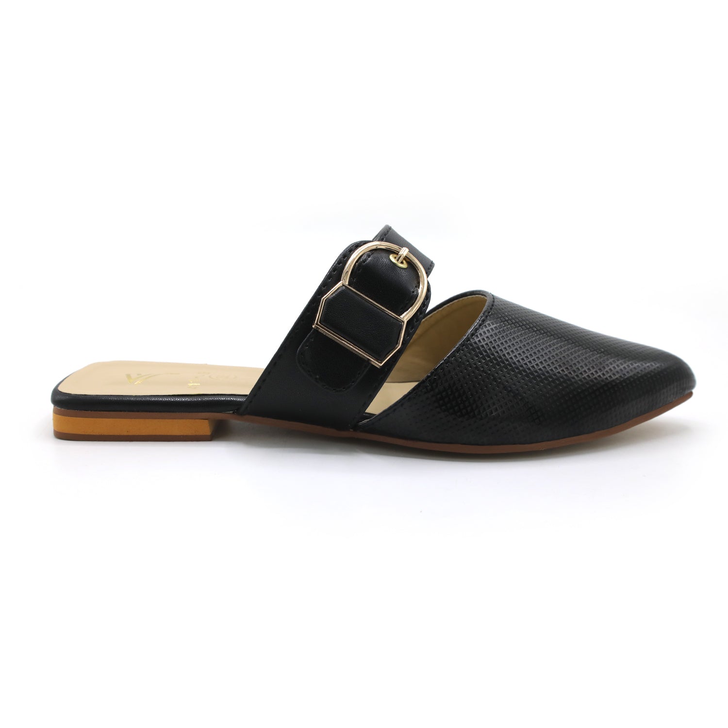 Women's Backless Pump - Black, Women Backless Pumps, Chase Value, Chase Value