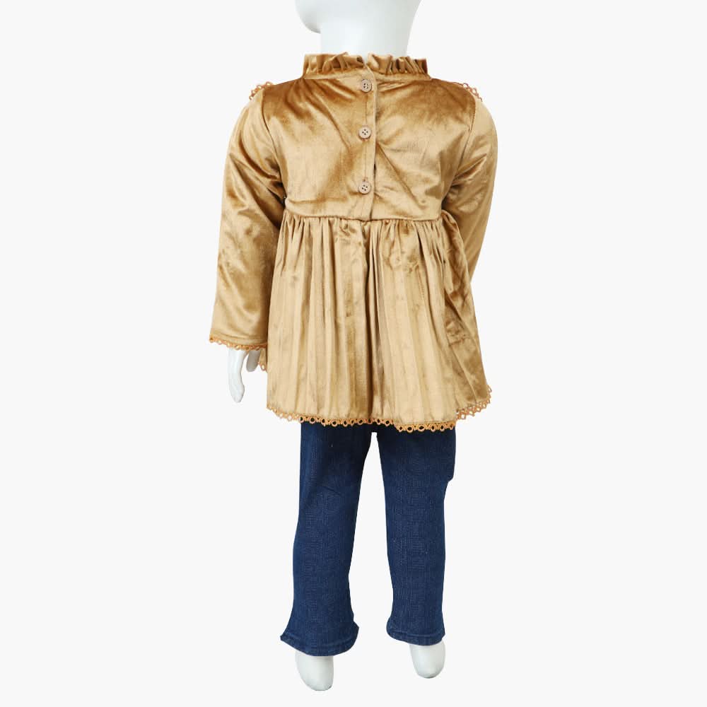Girls Pant Suit - Brown, Girls Suits, Chase Value, Chase Value
