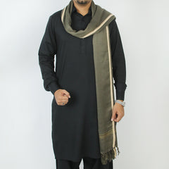 Men’s Winter Shawl - Olive Green, Men's Shawls & Mufflers, Chase Value, Chase Value