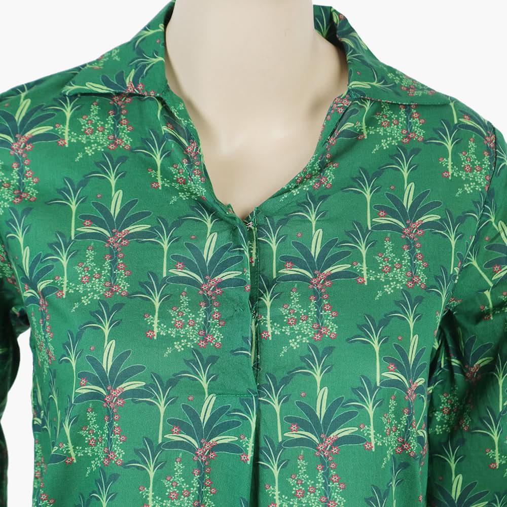 Teens Printed Shalwar Suit - Green, Girls Shalwar Kameez, Chase Value, Chase Value