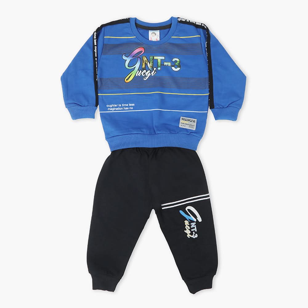 Newborn Boys 2Pcs Suit - Blue, Newborn Boys Sets & Suits, Chase Value, Chase Value