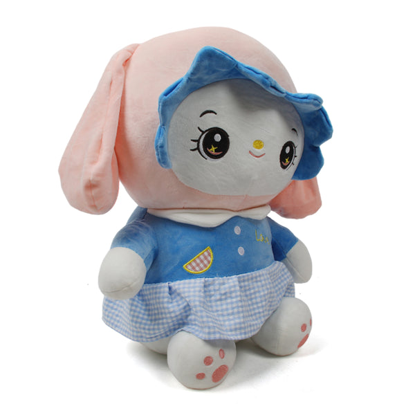 Cute Beautiful Cap Doll Frock Soft Toys Doll For Girls - Blue