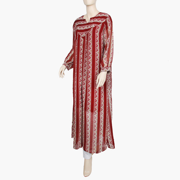 Women's Long Maxi - Maroon, Women T-Shirts & Tops, Chase Value, Chase Value