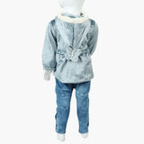 Girls Pant Suit - Steel Blue, Girls Suits, Chase Value, Chase Value