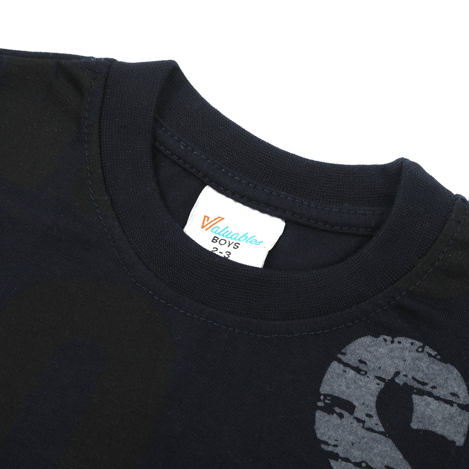 Boys Full Sleeves T-Shirt - Navy Blue, Boys T-Shirts, Chase Value, Chase Value