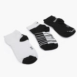 Women's Ankle Socks Pack Of 3 - Multi Color, Women Socks Stocking & Gloves, Chase Value, Chase Value