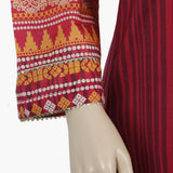 Women's Printed Shalwar Suit - Red, Women Shalwar Suits, Chase Value, Chase Value