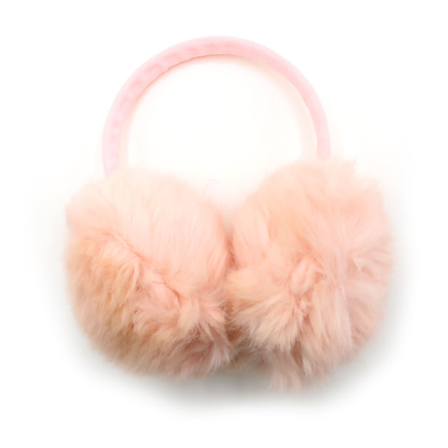 Kids Head Muff - Peach, Boys Caps & Gloves, Chase Value, Chase Value