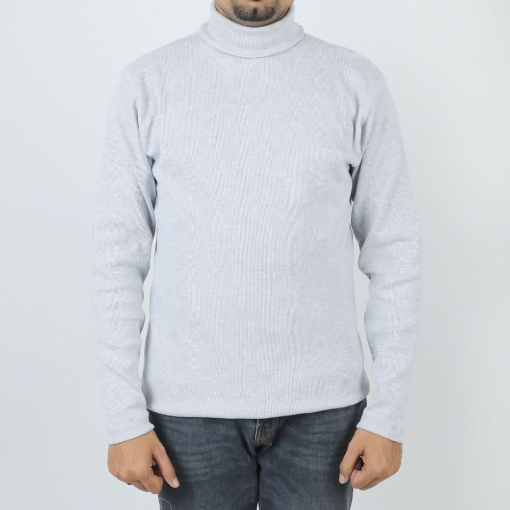 Men's High Neck - Grey, Men's Sweater & Sweat Shirts, Chase Value, Chase Value