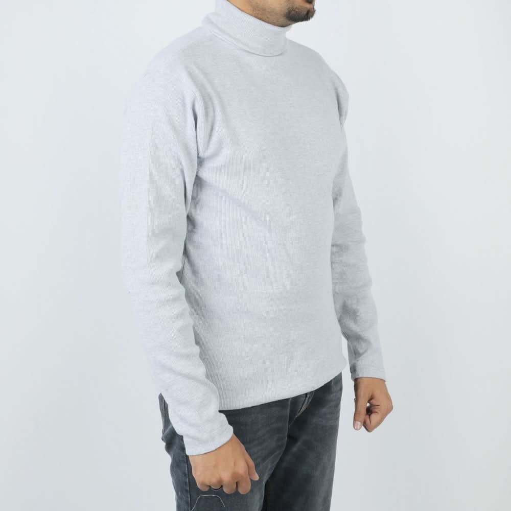 Men's High Neck - Grey, Men's Sweater & Sweat Shirts, Chase Value, Chase Value