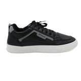 Men's Lace-Up Comfortable Lightweight Sneakers - Black, Men's Casual Shoes, Chase Value, Chase Value