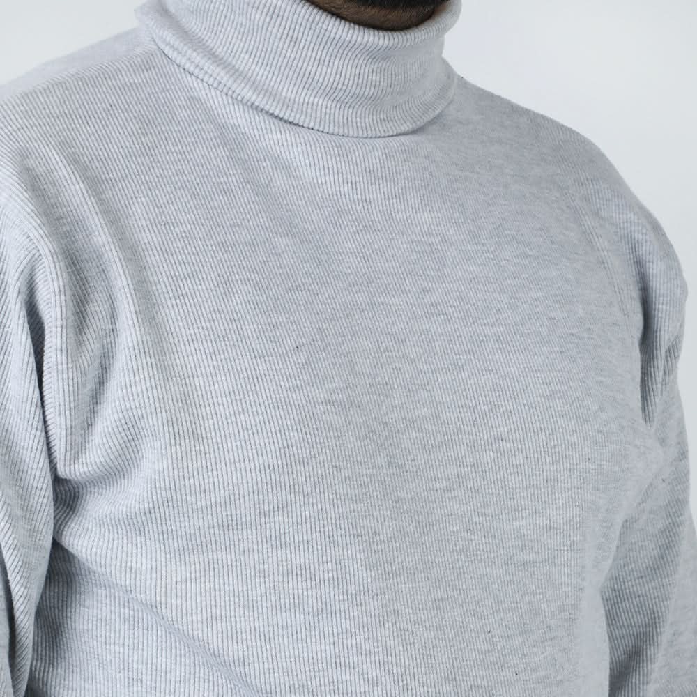 Men's High Neck - Grey, Men's Sweater & Sweat Shirts, Chase Value, Chase Value