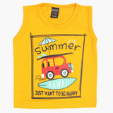 Boys Sando - Yellow, Boys T-Shirts, Chase Value, Chase Value