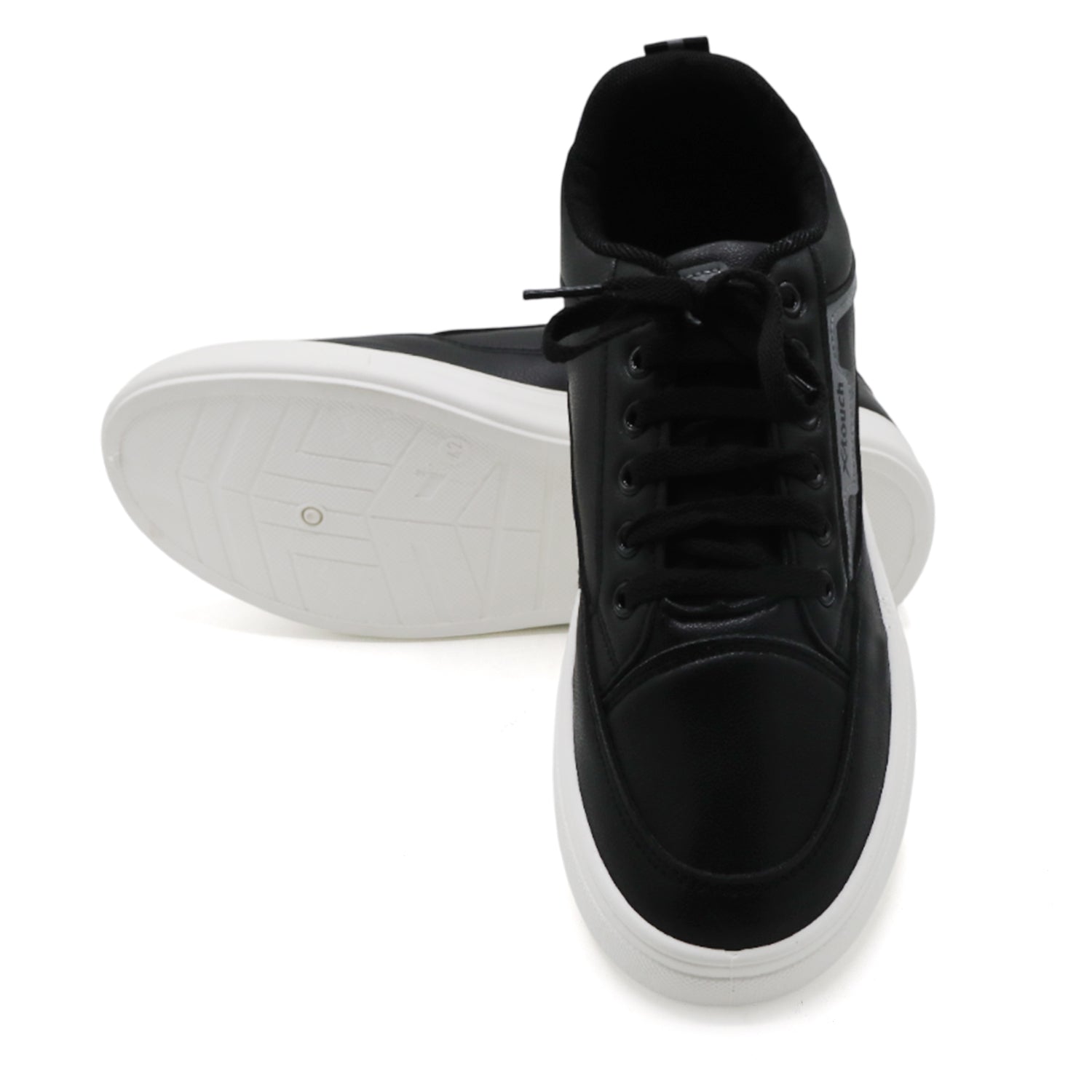 Men's Lace-Up Comfortable Lightweight Sneakers - Black, Men's Casual Shoes, Chase Value, Chase Value