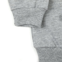 Girls Full Sleeves Sweat Shirt - Grey