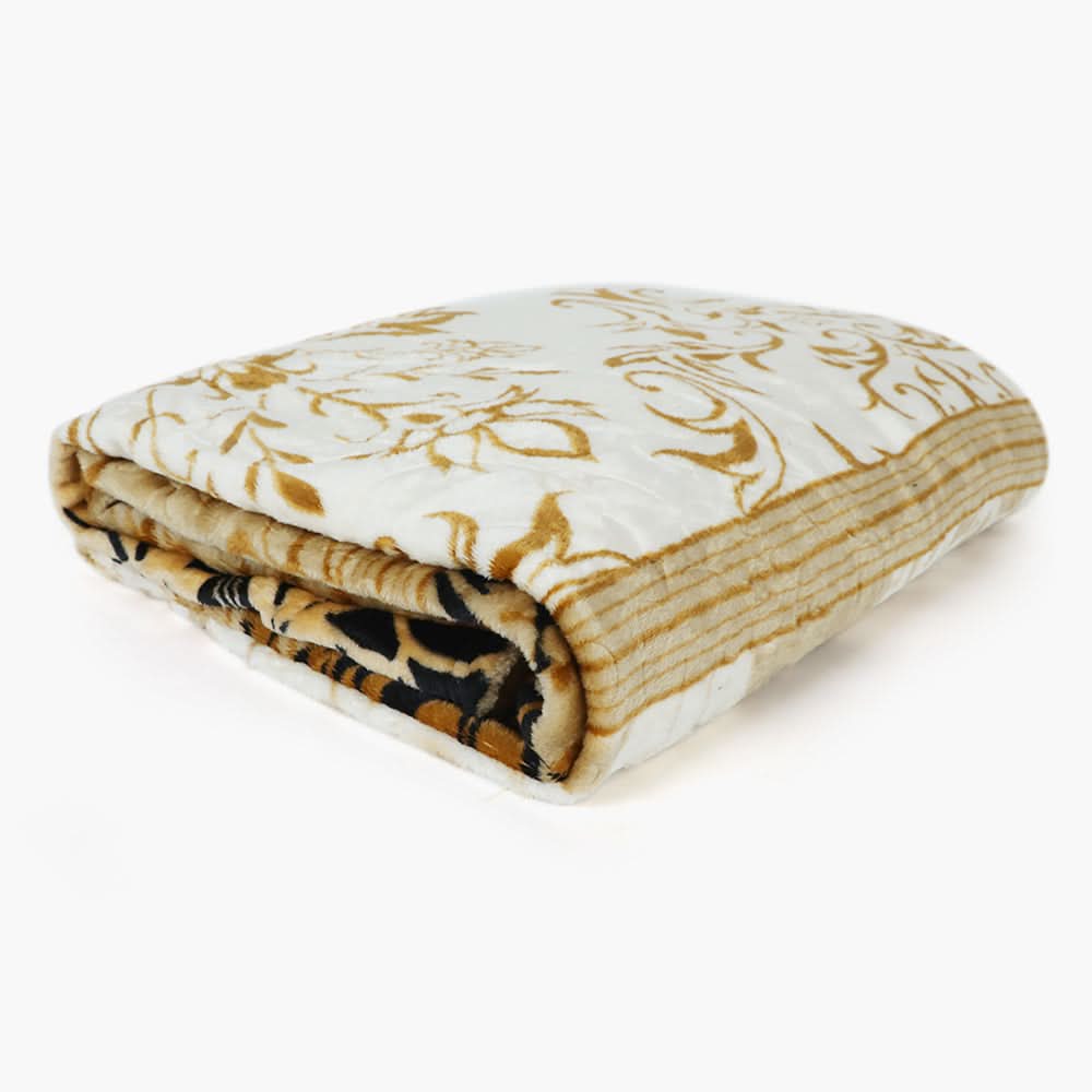 Double Bed Embossed Flannel Blanket - Multi, Blanket, Chase Value, Chase Value