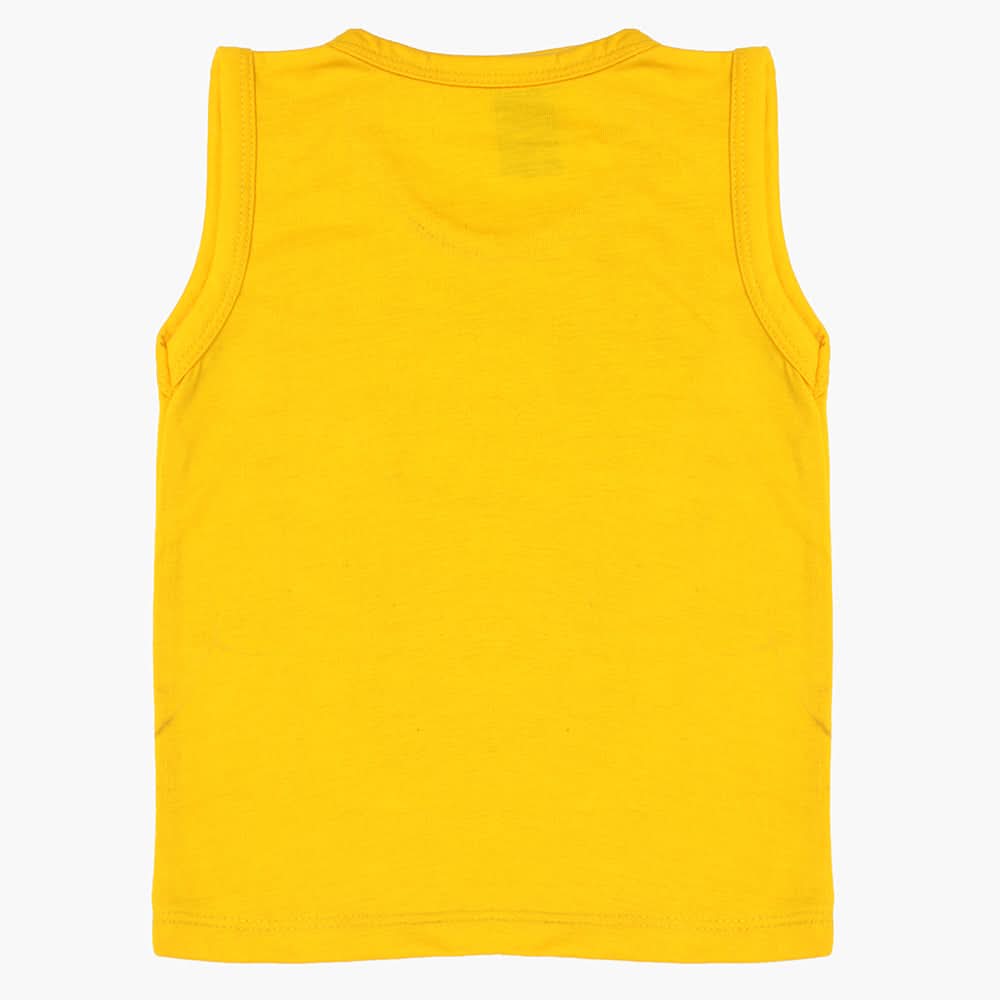 Boys Sando - Yellow, Boys T-Shirts, Chase Value, Chase Value
