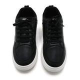Men's Lace-Up Comfortable Lightweight Sneakers - Black, Men's Casual Shoes, Chase Value, Chase Value