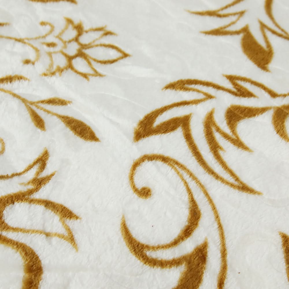 Double Bed Embossed Flannel Blanket - Multi, Blanket, Chase Value, Chase Value