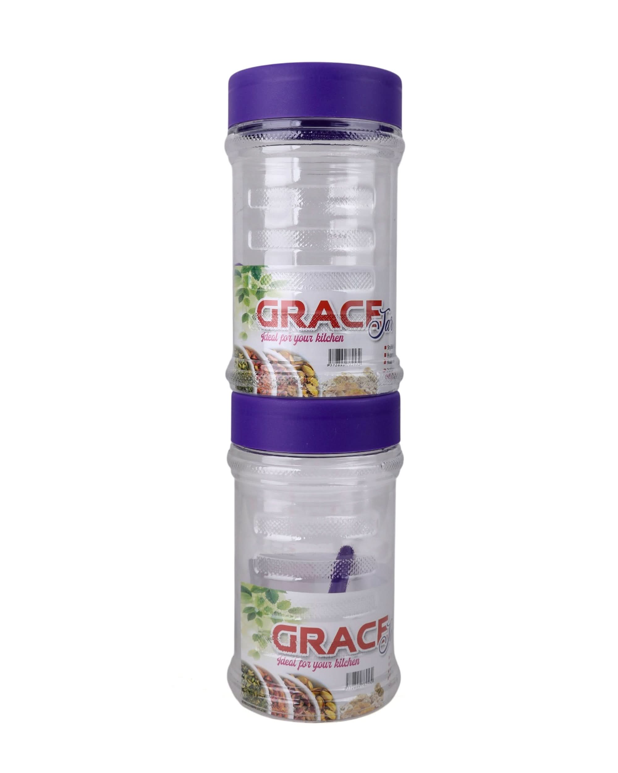 Grace Jar – 2 Pcs Set, Storage Boxes, Chase Value, Chase Value