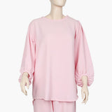 Women's Western 2 Pcs Suit - Pink, Women Night Suit, Chase Value, Chase Value