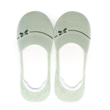 Women's 2Pc Loafer Socks - Green, Women Socks Stocking & Gloves, Chase Value, Chase Value