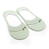 Women's 2Pc Loafer Socks - Green, Women Socks Stocking & Gloves, Chase Value, Chase Value