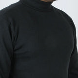 Men's High Neck - Black, Men's Sweater & Sweat Shirts, Chase Value, Chase Value