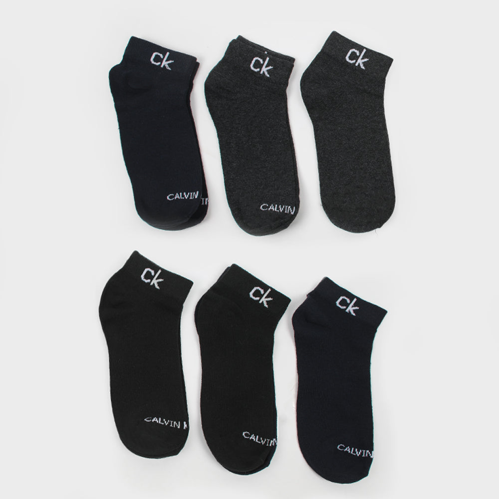 Men's Ankle Socks 6Pcs - Ck, Men's Socks, Chase Value, Chase Value