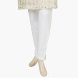Women's Woven Trouser - White, Women Pants & Tights, Chase Value, Chase Value