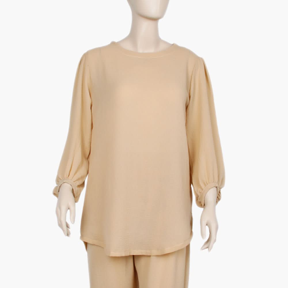 Women's Western 2 Pcs Suit - Skin, Women Night Suit, Chase Value, Chase Value