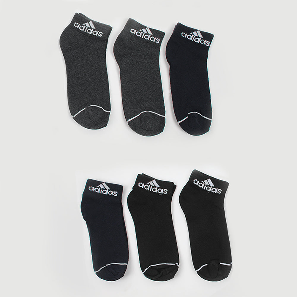 Men's Ankle Socks 6Pcs - Adidas, Men's Socks, Chase Value, Chase Value