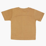 Boys Half Sleeves T-Shirt - Light Brown, Boys T-Shirts, Chase Value, Chase Value