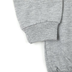 Girls Full Sleeves Sweat Shirt - Grey