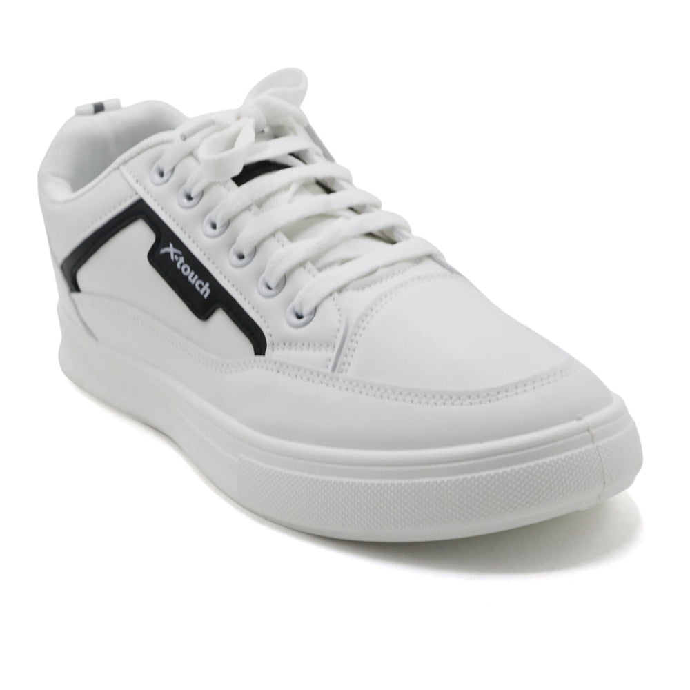 Men's Lace-Up Comfortable Lightweight Sneakers - White, Men's Casual Shoes, Chase Value, Chase Value