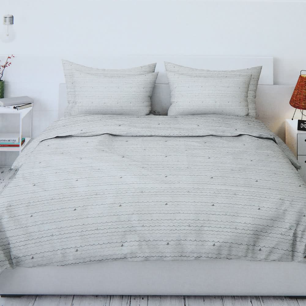 King Size Double Bed Sheet 5 Piece Set - H, King Size Bed Sheet, Chase Value, Chase Value