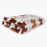 Double Bed Embossed Flannel Blanket - Multi, Blanket, Chase Value, Chase Value