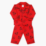 Newborn Girls Night Suit - Red, Newborn Girls Sets & Suits, Chase Value, Chase Value